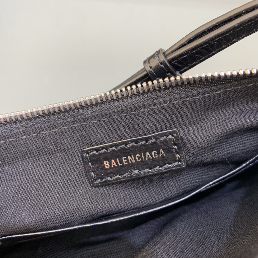 Balenciaga Le Cagole Mini Bag With Chain Shoulder Bag Black